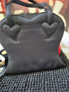 Silk Evening Bag With Trapunto Hearts
